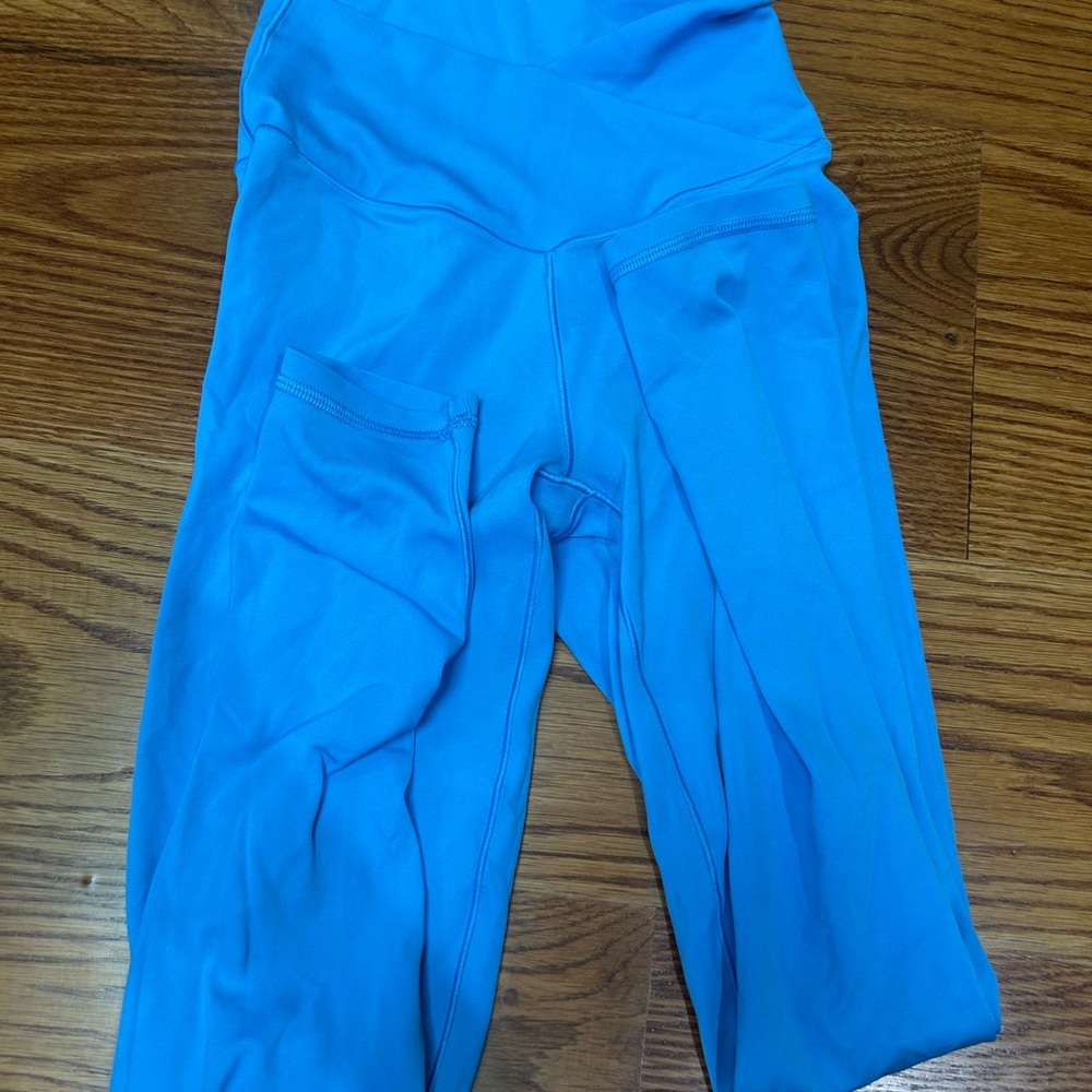 Blue Athletic Leggings from Offline by Aerie! Worn ONCE!